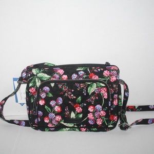 Vera Bradley Winter Berry Little Hipster NWT